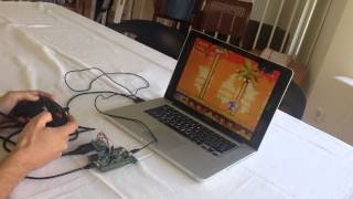 Stm32f4 USB Gamepad with Sega Genesis controller [upl. by Eerok]