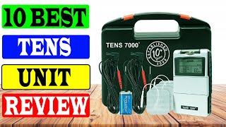 Top 10 Best TENS Unit Review 2022  Best Muscle Stimulator [upl. by Tosch]