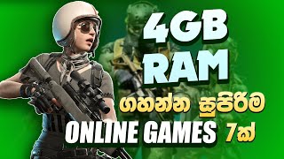 4gb ram low spec pc best online multiplayer games  4gb ram online games [upl. by Payton]