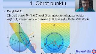 Kwaterniony i Algorytm Obliczania Obrotu w Przestrzeni 3D [upl. by Llemart]