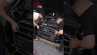 How to install audi bumper Audi A6 C7 Upgrade to C75C7A Style All body kits from PNB [upl. by Johnsson750]