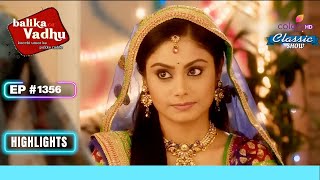 Anandi की महिलाएं अपने पतियों के खिलाफ खड़ी हुईं  Balika Vadhu  बालिका वधू  Highlight  Ep 1356 [upl. by Aikenahs]