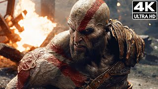 God Of War FULL MOVIE 2024 Kratos Story 4K Ultra HDR [upl. by Alvira]