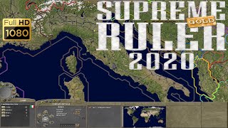 Supreme Ruler 2020 Gold 2008  Gameplay PCWin 10 1080p60FPS [upl. by Ynamad]