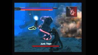 Star Wars The Force Unleashed PS2 Walkthrough Raxus Prime 22 [upl. by Pembroke398]