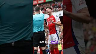 Joel Veltman Admits Declan Rice Red Card Wasn’t Worth It🤝🏻⚽️foryou footballshorts [upl. by Nesnah]