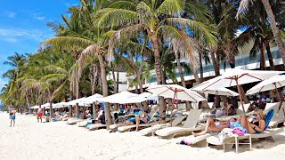 Look This is BORACAY White Beach on November 3 2024 1230pm Walk Beautiful Weather  So Hot [upl. by Inuat660]