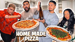 WHO BAKED THE BEST PIZZA FROM SCRATCH DRUNK EDITION [upl. by Pirnot750]