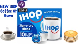 Trying The New IHOP Coffee Kcups [upl. by Janie]