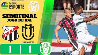 Anápolis x Maringá Brasileiro série D 2024 Semifinal ida Melhores momentos [upl. by Imled]