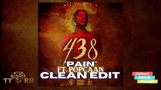 Masicka ft Popcaan  Pain 438 The Album TTRR Clean Version PROMO [upl. by Aiduan]