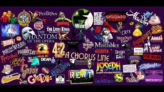 Top 100 Musical Theater Songs [upl. by Schifra]