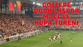 GÃ¶ztepe 1 Bodrumspor 1  MaÃ§ ve Kupa TÃ¶reni [upl. by Hime12]