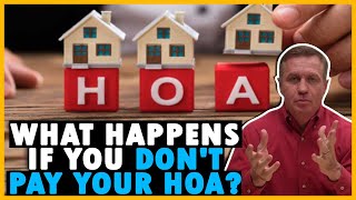 What happens if you dont pay your homeowners association HOA fees or fines [upl. by Anerbas]