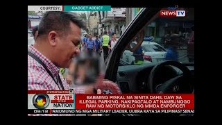 Babaeng piskal at kaniyang asawa na nakipagtalo sa MMDA enforcer nagsorry sa MMDA [upl. by Omari102]