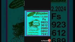 PrizeBond New VIP 3Month Guess Paper Date1122024 New VIP Guess PaperBond Thailand pass paper [upl. by Alih]