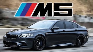 PURE HIGHPITCHED V8 SOUND BMW F10 M5 WITH VALVETRONIC DESIGNS EXHAUST [upl. by Hinch]