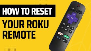 How to Reset You Roku Remote [upl. by Yemar]