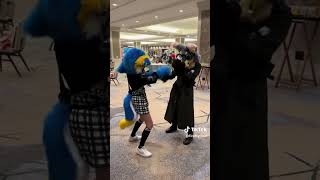 Attack 3 furry furries fursuit viral tiktok fyp shorts [upl. by Leynwad698]