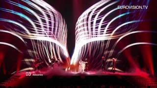 Aurela Gace  Feel The Passion Albania  Live  2011 Eurovision Song Contest 1st Semi Final [upl. by Atirahs]