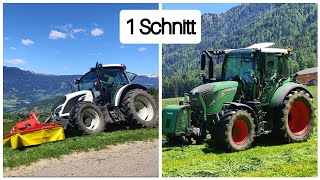 1 Schnitt 2021  Fendt 313  Valtra A104 [upl. by Anialeh]