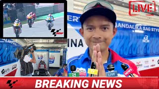 Pernyataan Dimas Ekky Finish 5 Besar Fim Cev Valencia 2021 Next Race Podium 🏆 [upl. by Sheff214]