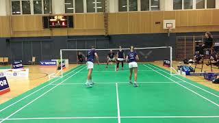 1 Bundesliga Badminton Mödling vs ASKÖ Traun Court 1 [upl. by Marigolda]