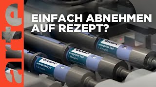 Fettleibigkeit Abnehmen auf Rezept  ARTE Info Plus [upl. by Naved]