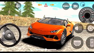 indian car simulator game  Lamborghini car simulator game  car games  new update  cars video229 [upl. by Eyanaj]