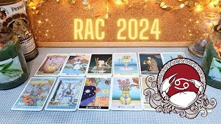 ♋️ RAC 🔮 2024 🧿 Anul declaratiilor explozive rasturnarilor de situatii si finalizarii studiilor [upl. by Worden513]