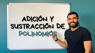 Adición y sustracción de polinomios [upl. by Nwahsed]