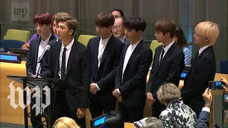 BTS Speech at the United Nations Full Speech from 2018 [upl. by Marielle]