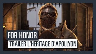 For Honor  Trailer lhéritage dApollyon OFFICIEL VOSTFR HD [upl. by Padgett]