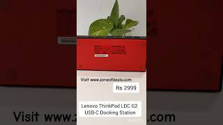 Lenovo UBS Type C  Gen 2 Docking Station With Charger  Power Cable  Limited Stock zoneofdeals [upl. by Ines]