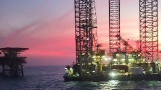 Merchant Ship Rig Towing  Offshore Oil Rig Towing  Towing Ship  Towing  Merchant Navy ship [upl. by Nylime]