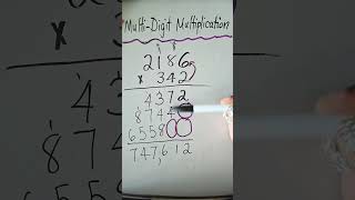 Multi digit Multiplication mathstricks homework help grade6timesteacher Multiplication [upl. by Kiersten396]