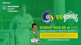 Match Preview Cosmos Welcome Rowdies to New York for First 2016 Meeting [upl. by Nunes]