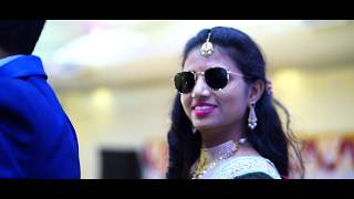 Girish  Padmaja Wedding Highlights [upl. by Enetsuj]