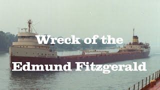 Wreck of the Edmund Fitzgerald  Lyrics [upl. by Adnamaa639]