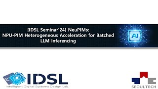 IDSL Seminar24 NeuPIMs [upl. by Aerdno]