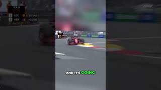 Max Verstappen vs Charles Leclerc Crash Drama at the Pole [upl. by Mccartan]