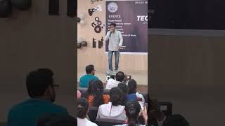 beat boxing performance in tech sangam [upl. by Llerreg654]