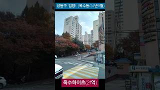 레버리지티테 훨훨 임장챌린지 성동구임장1 옥수동 옥수파크힐스 옥수리버젠 24년11월 하와이대저택 고명환 강환국 [upl. by Anuahsat509]