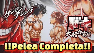 Baki Hanma vs Tokita Ohma Pelea Completa [upl. by Sparky509]