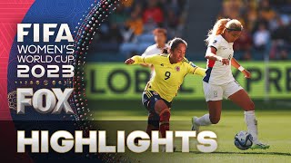 Colombia vs South Korea Highlights  2023 FIFA Women’s World Cup [upl. by Callie]