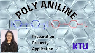 KTU  ENGINEERING CHEMISTRY  POLYMER CHEMISTRY  POLY ANILINE🔶DEGREE LEVEL STUDY🔶IN MALAYALAM [upl. by Ennej]