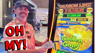 TRICK OR TREAT WE PLAY 4 DIFFERENT DRAGON LINK SLOTS slots games casino gaming [upl. by Airdnahs]