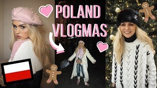 Vlogmas Day 4  Krakow adventures Everyday Makeup amp Christmas shopping [upl. by Notseh]