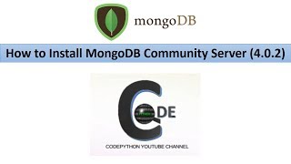 How to Install MongoDB Community Server 402 [upl. by Merce]