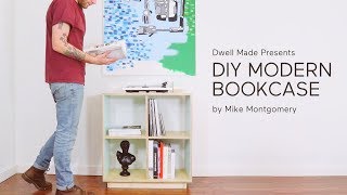 Modern DIY Bookcase  A Dwell Made Project [upl. by Skrap3]